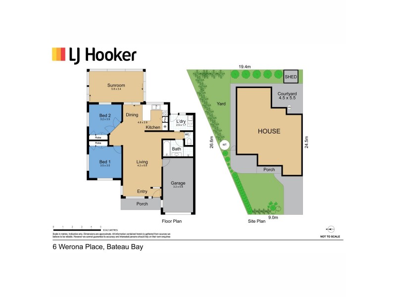 6 Werona Place, Bateau Bay NSW 2261 Floorplan