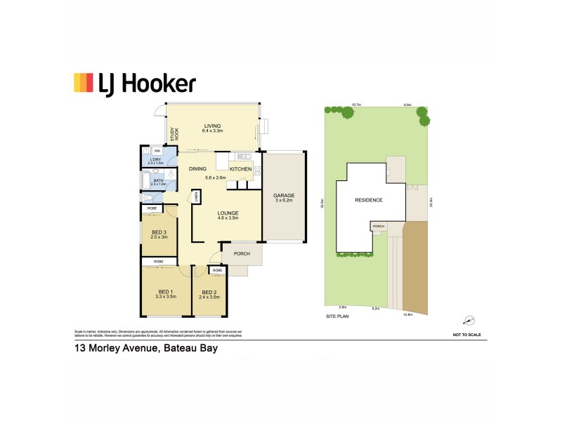 13 Morley Avenue, Bateau Bay NSW 2261 Floorplan