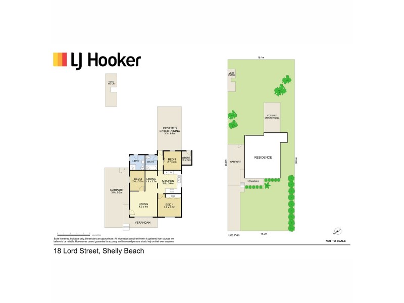 18 Lord Street, Shelly Beach NSW 2261 Floorplan
