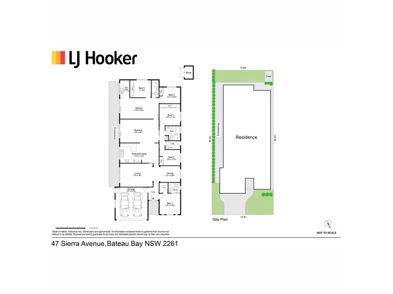 47 Sierra Avenue, Bateau Bay NSW 2261 Floorplan