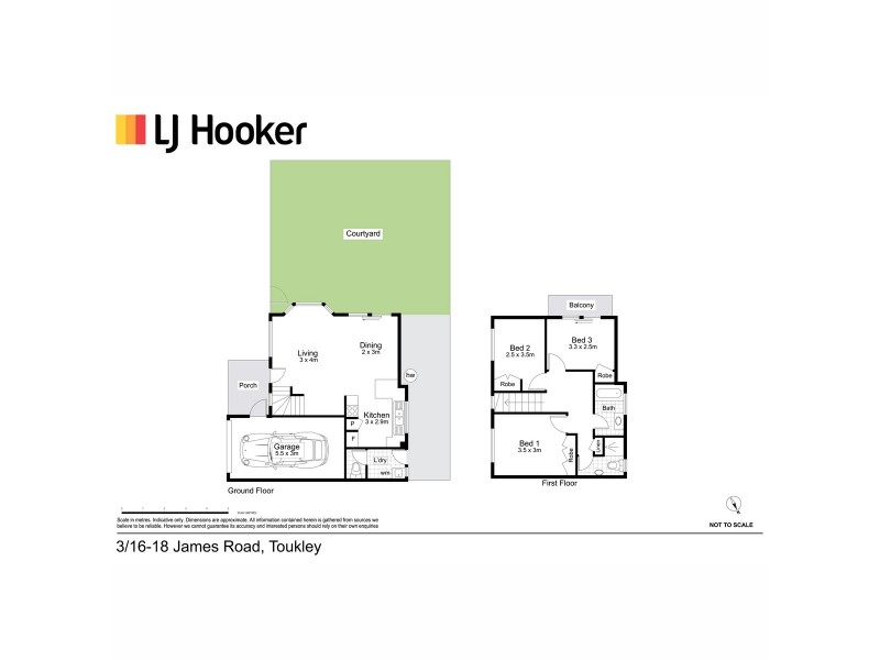 3/16 James Road, Toukley NSW 2263 Floorplan