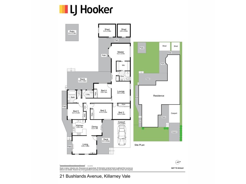 21 Bushlands Avenue, Killarney Vale NSW 2261 Floorplan