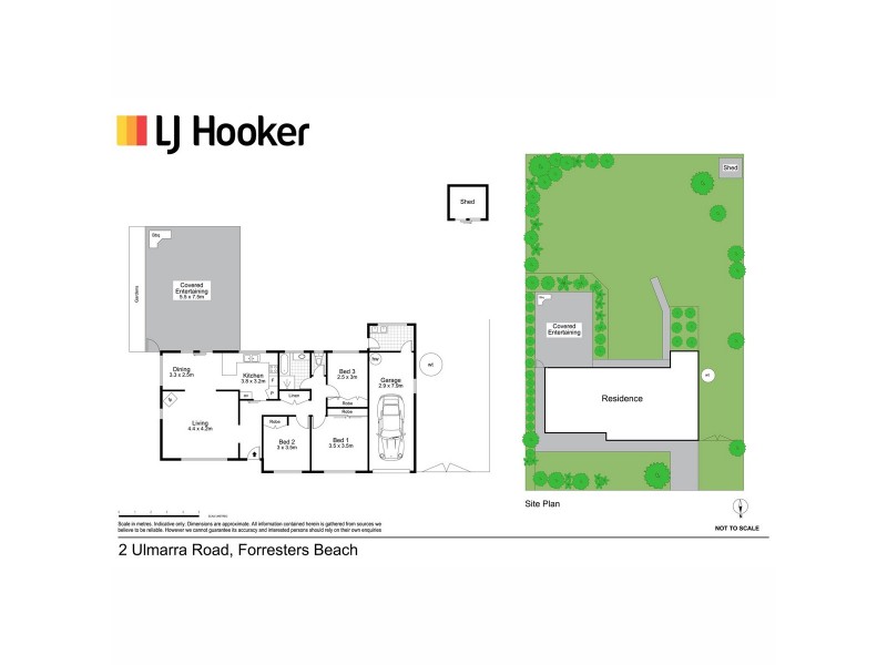 2 Ulmarra Road, Forresters Beach NSW 2260 Floorplan