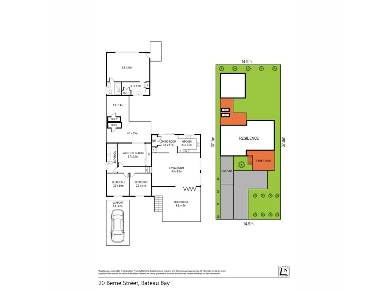 20 Berne Street, Bateau Bay NSW 2261 Floorplan