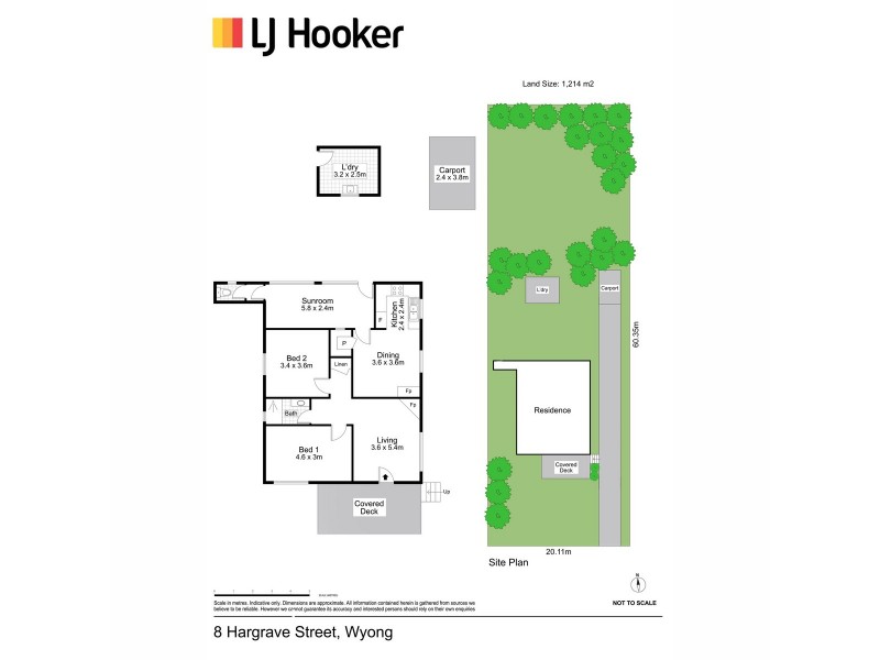 8 Hargrave Street, Wyong NSW 2259 Floorplan