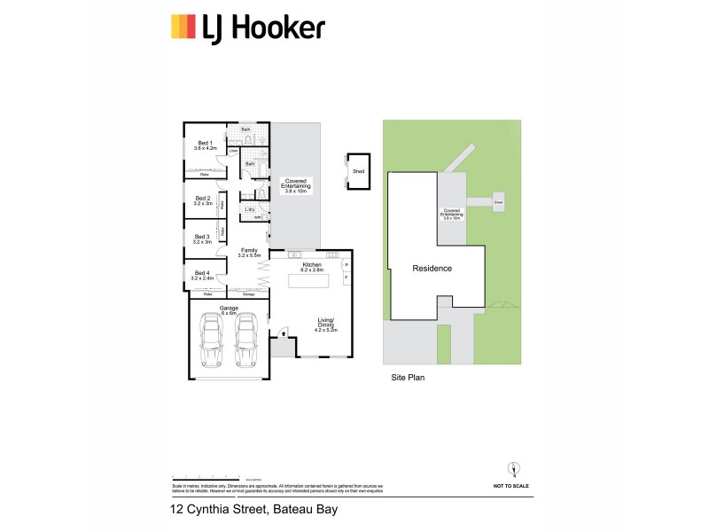 12 Cynthia Street, Bateau Bay NSW 2261 Floorplan