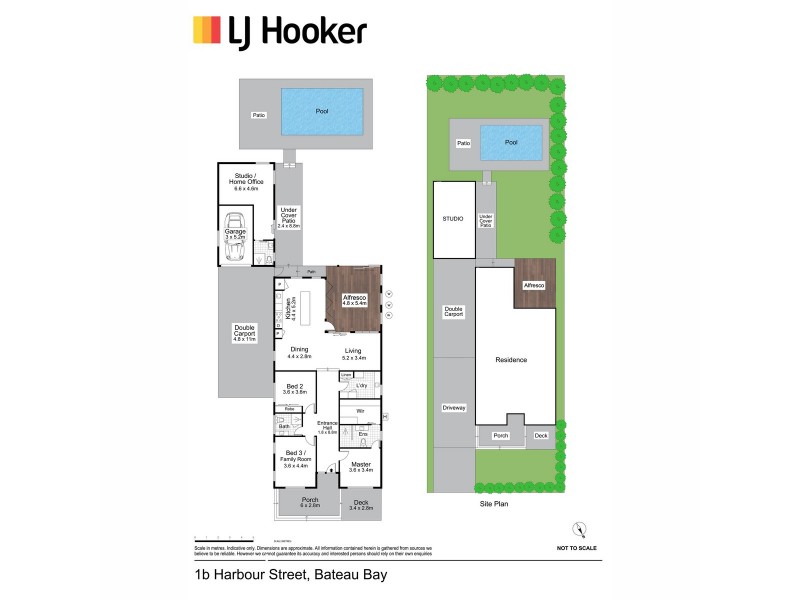 1B Harbour Street, Bateau Bay NSW 2261 Floorplan