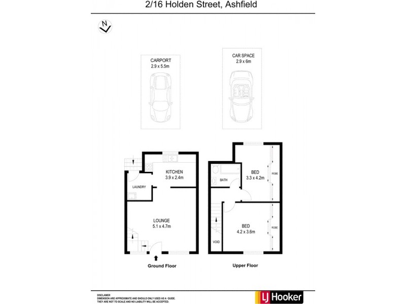 2/16 Holden Street, Ashfield NSW 2131 Floorplan