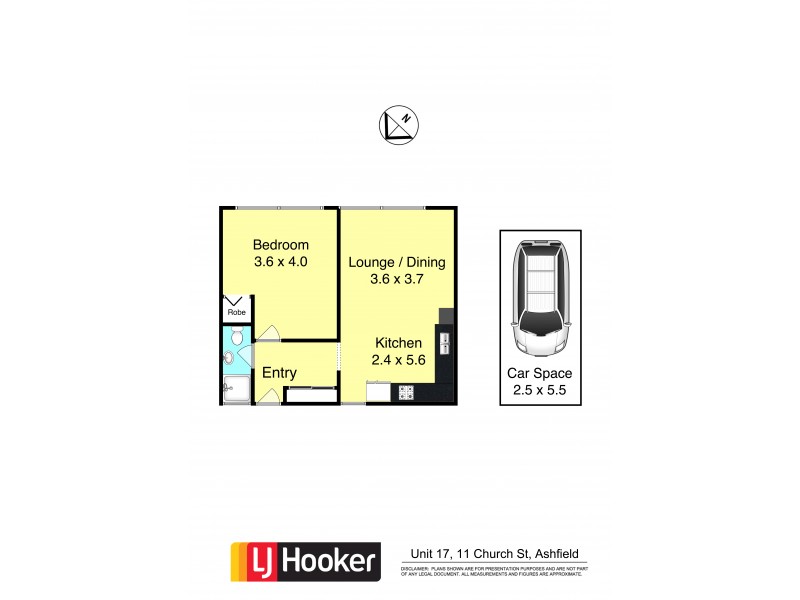17/11 Church Street, Ashfield NSW 2131 Floorplan