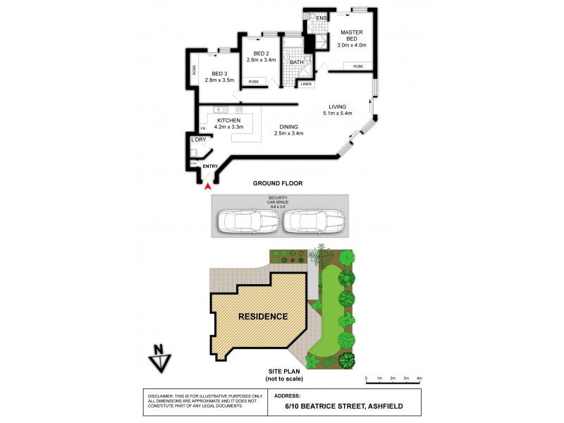 6/10-16 Beatrice Street, Ashfield NSW 2131 Floorplan