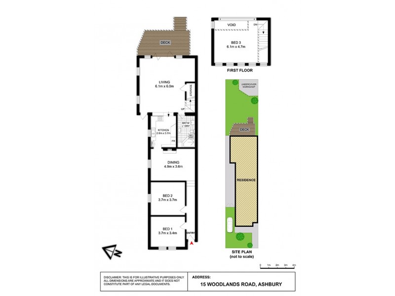 15 Woodlands Rd, Ashbury NSW 2193 Floorplan