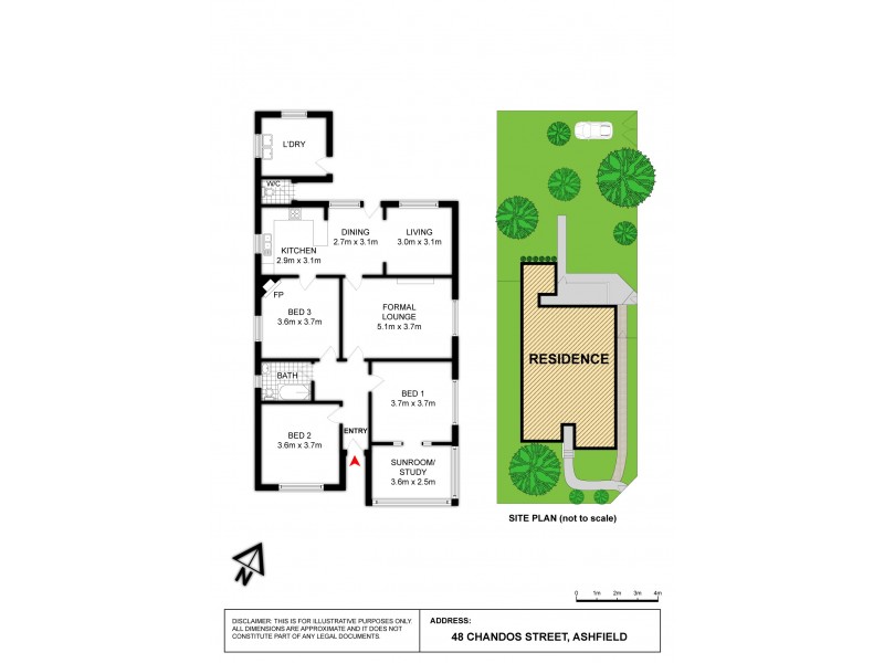 48 Chandos Street, Ashfield NSW 2131 Floorplan