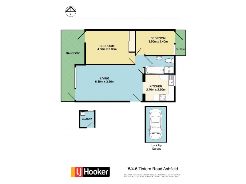 15/4-6 Tintern Road, Ashfield NSW 2131 Floorplan