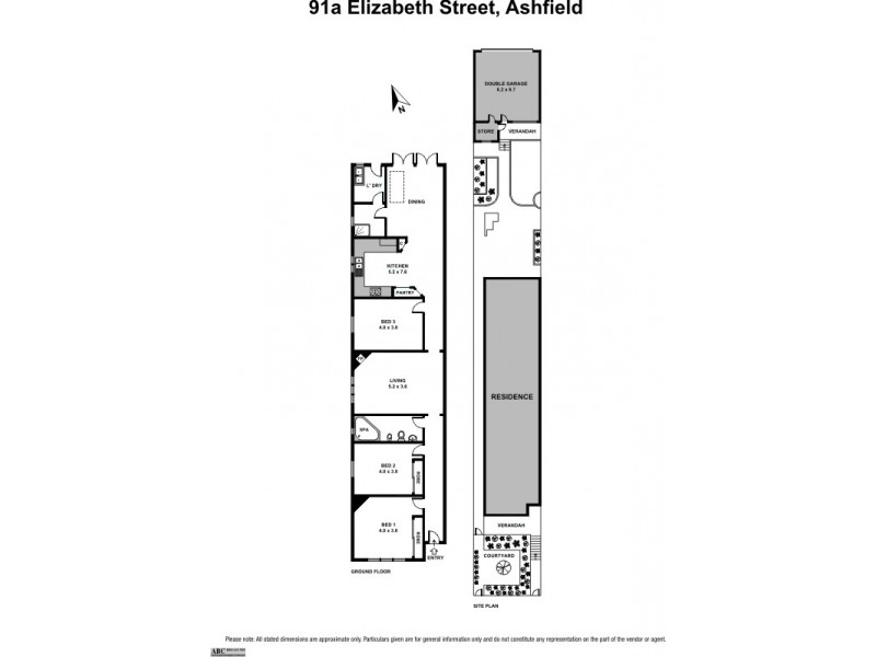 91A Elizabeth Street, Ashfield NSW 2131 Floorplan