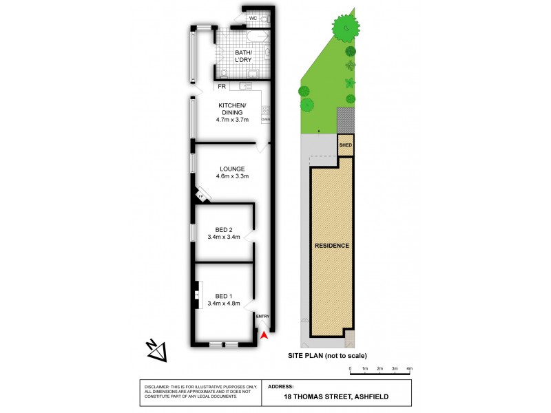 18 Thomas Street, Ashfield NSW 2131 Floorplan
