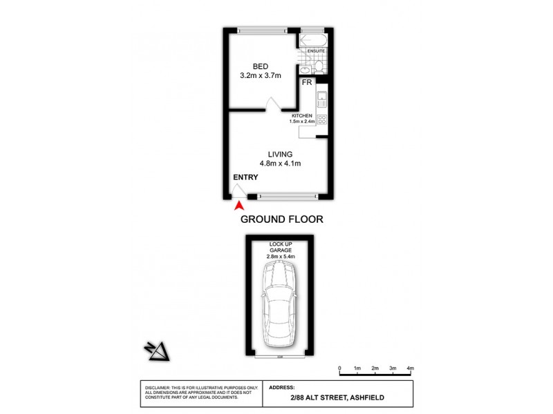 2/88 Alt Street, Ashfield NSW 2131 Floorplan