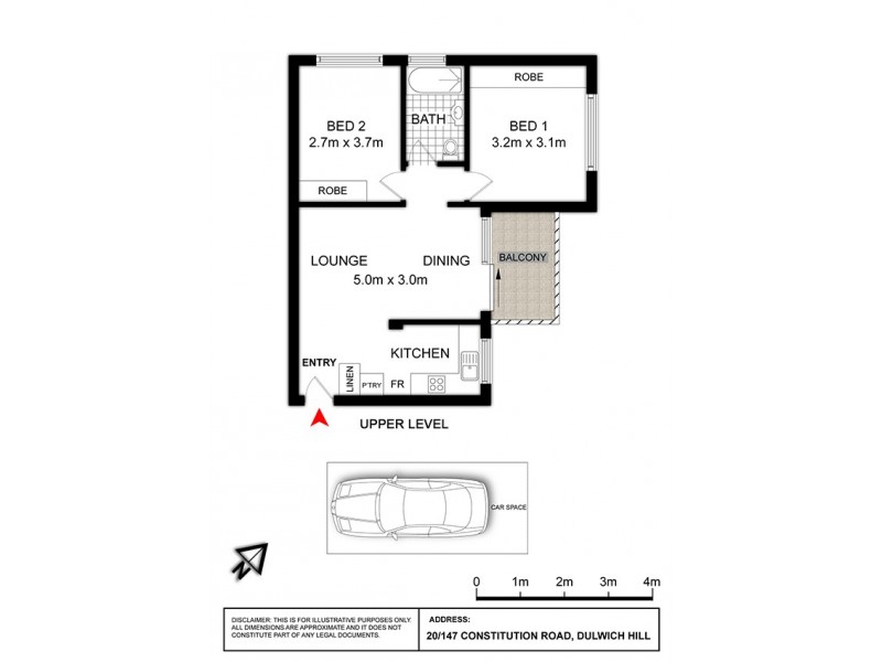 20/147 Constitution Road, Dulwich Hill NSW 2203 Floorplan