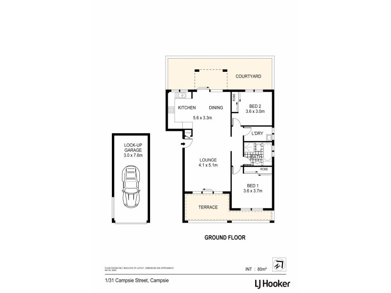 1/31-35 Campsie Street, Campsie NSW 2194 Floorplan