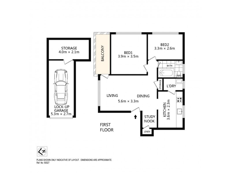 1/29 Victoria Street, Ashfield NSW 2131 Floorplan