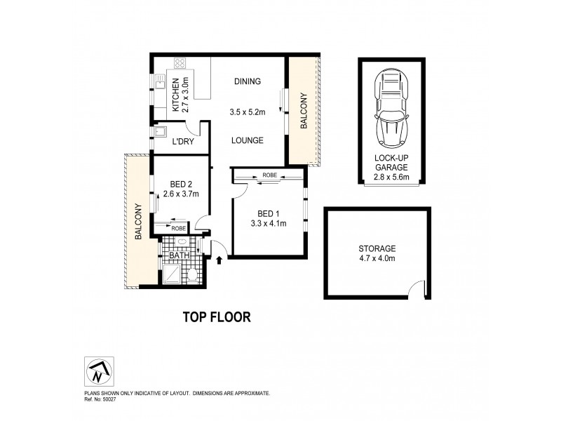 6/56 Orpington Street, Ashfield NSW 2131 Floorplan