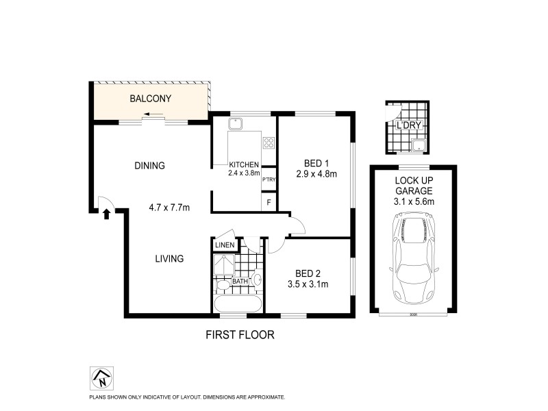 7/44 Henson Street, Summer Hill NSW 2130 Floorplan