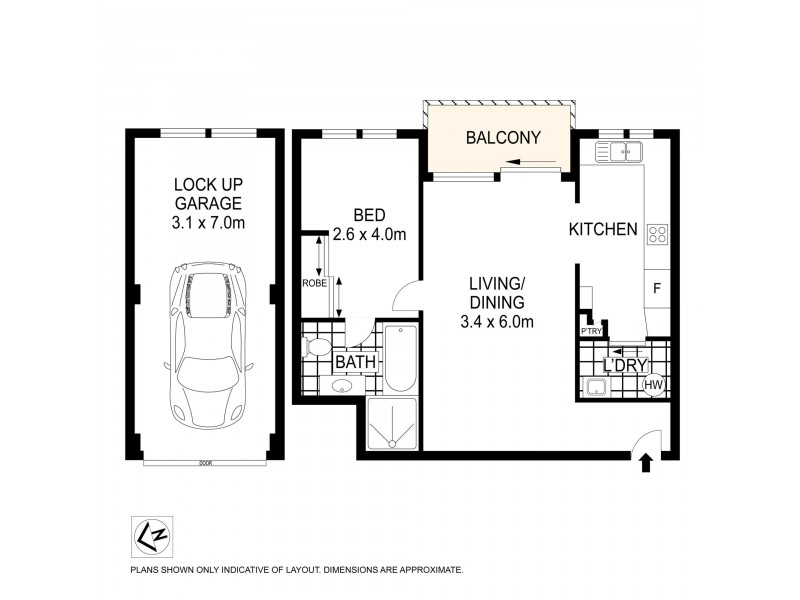 5/47-53 Cobar Street, Dulwich Hill NSW 2203 Floorplan