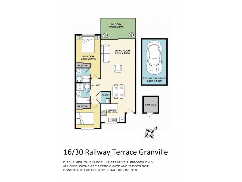 16/30-44 Railway Terrace, Granville NSW 2142 Floorplan