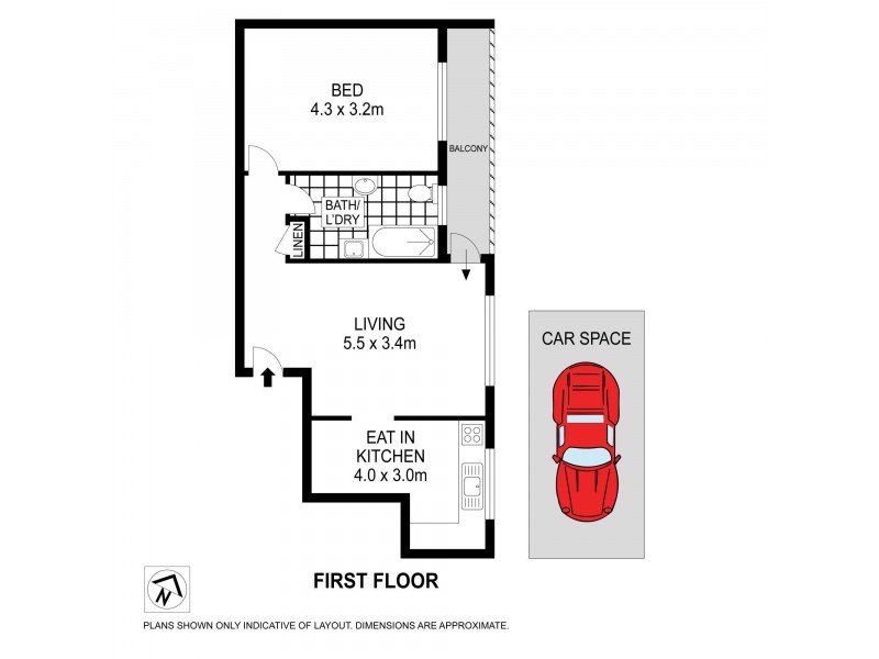 18/90 Alt Street, Ashfield NSW 2131 Floorplan