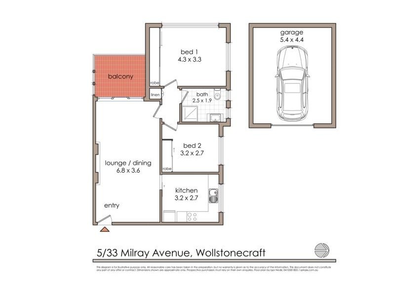 5/33 Milray Avenue, Wollstonecraft NSW 2065