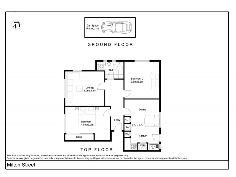 7/101 Milton Street, Ashfield NSW 2131 Floorplan