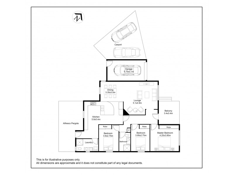 23 Paxton Avenue, Belmore NSW 2192 Floorplan