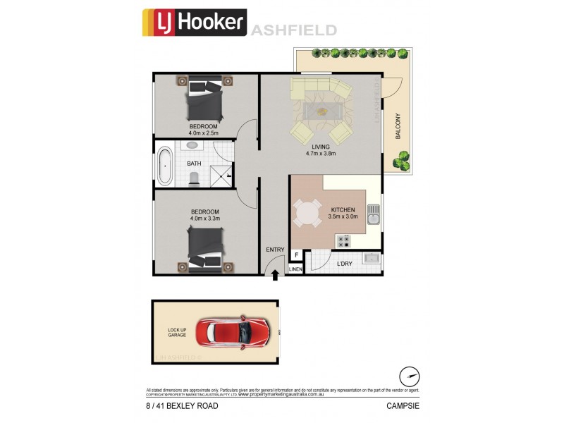 8/41 Bexley Road, Campsie NSW 2194 Floorplan