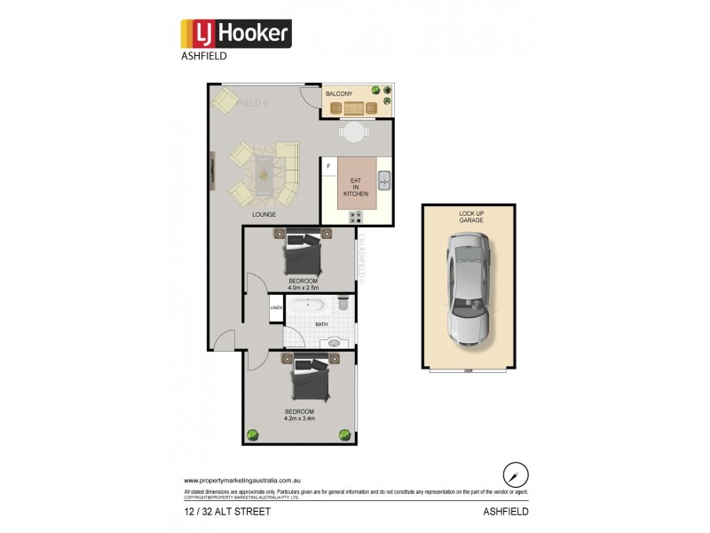 12/32 Alt Street, Ashfield NSW 2131 Floorplan