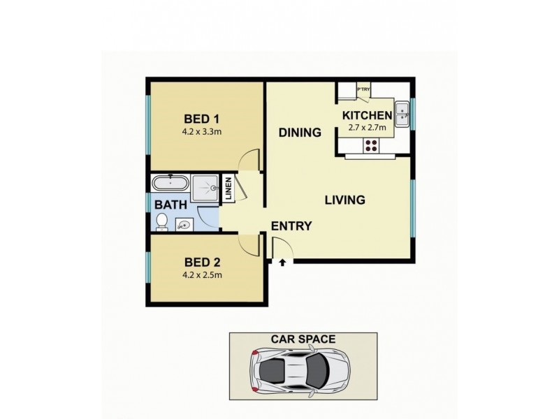 6/29a Fredrick Street, Ashfield NSW 2131 Floorplan
