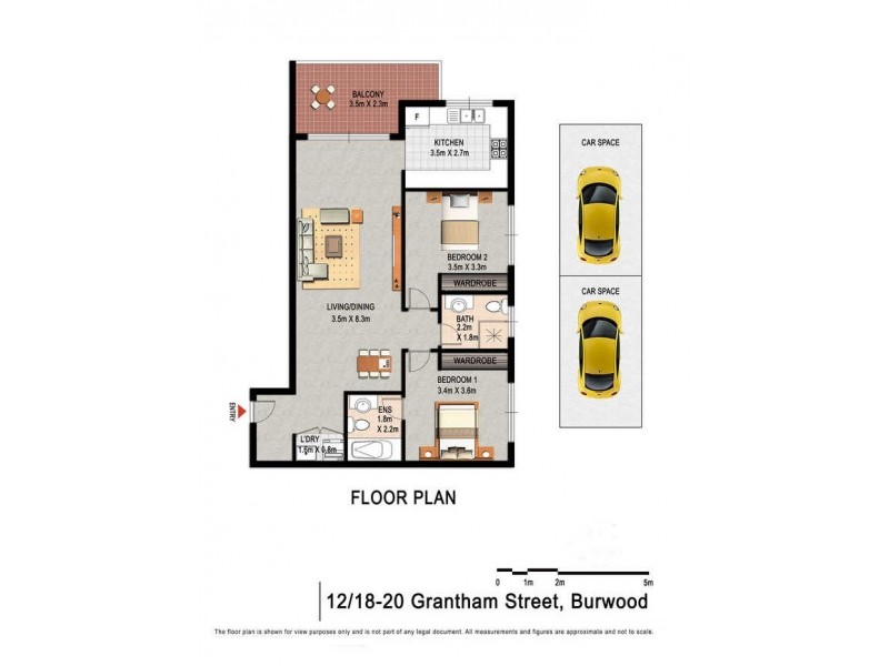 12/18-20 Grantham Street, Burwood NSW 2134 Floorplan