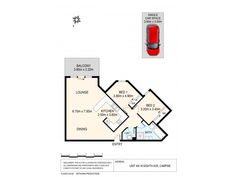 4/8-16 Eighth Avenue, Campsie NSW 2194 Floorplan