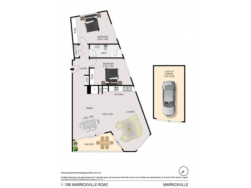 1/395 Marrickville Road, Marrickville NSW 2204 Floorplan