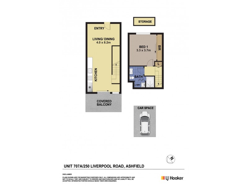 707A/250 Liverpool Road, Ashfield NSW 2131 Floorplan