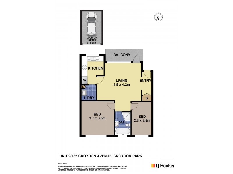 9/135 Croydon Avenue, Croydon Park NSW 2133 Floorplan
