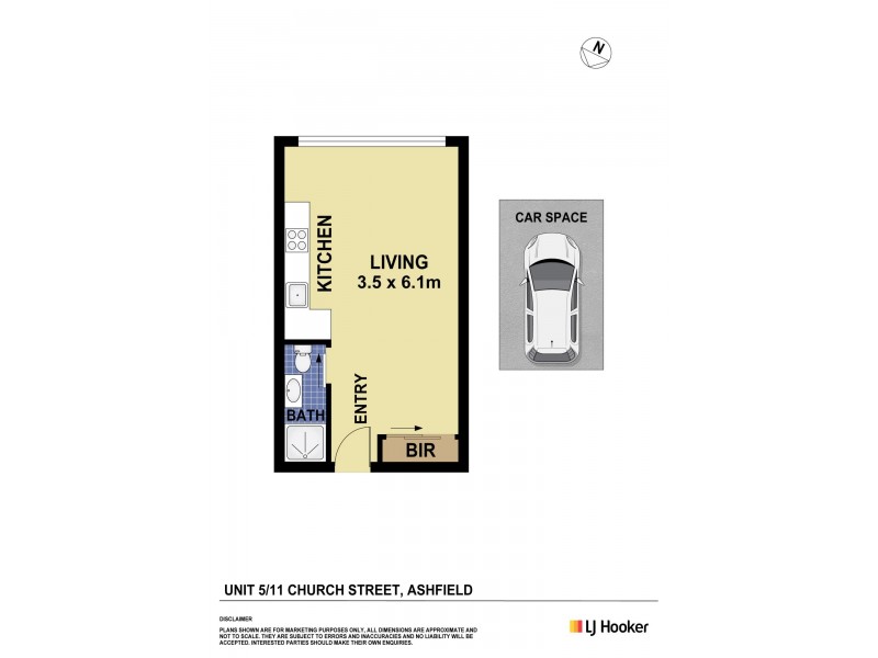 5/11 Church Street, Ashfield NSW 2131 Floorplan