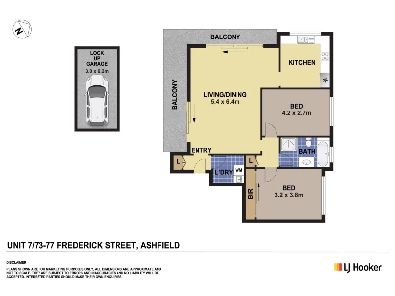 7/73-77 Frederick Street, Ashfield NSW 2131 Floorplan