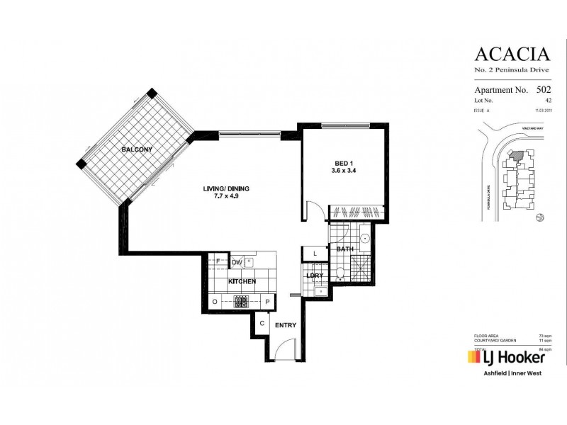 502/2 Peninsula Drive, Breakfast Point NSW 2137