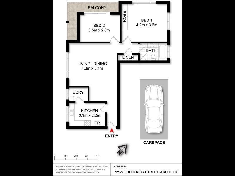 1/127 Frederick Street, Ashfield NSW 2131