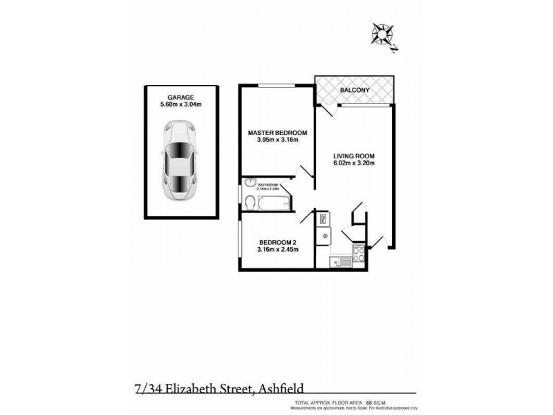 7/34 Elizabeth Street, Ashfield NSW 2131