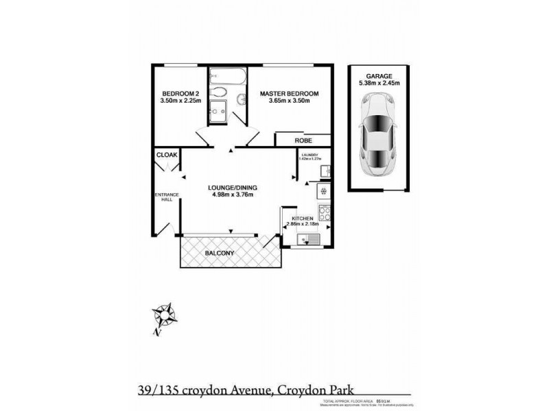 39/135 Croydon Ave, Croydon Park NSW 2133