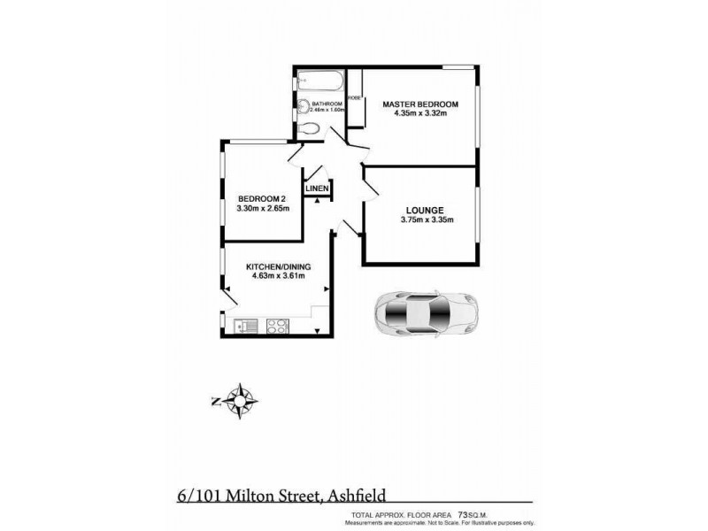 6/101 Milton Street, Ashfield NSW 2131