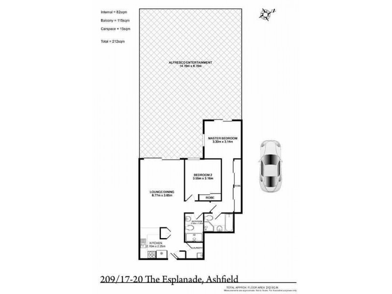 209/17 The Esplanade, Ashfield NSW 2131