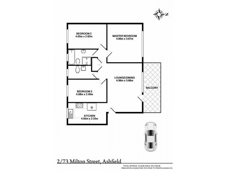 2/73 Milton Street, Ashfield NSW 2131