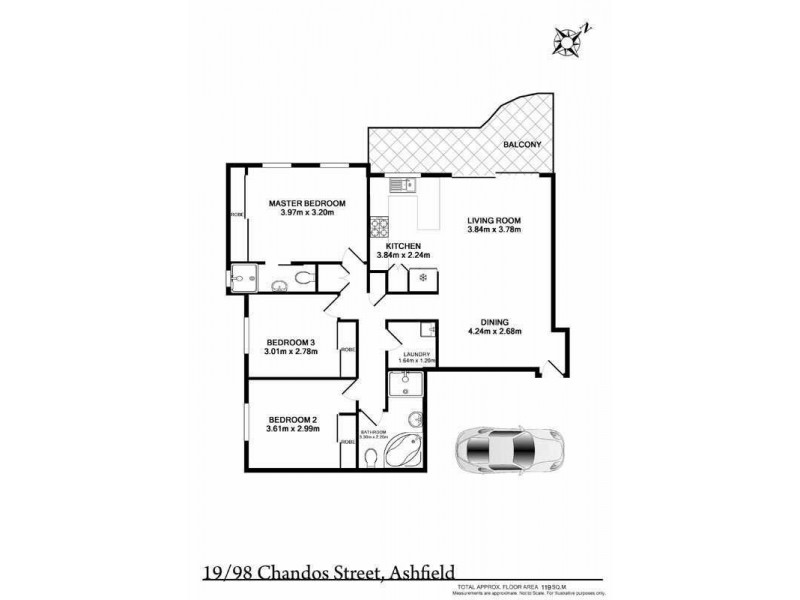 19/98 Chandos Street, Ashfield NSW 2131