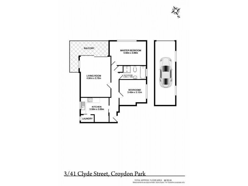 3/41 Clyde Street, Croydon Park NSW 2133